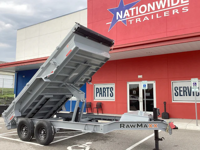RawMaxx GDX 14' × 83" 14K Dump Trailer