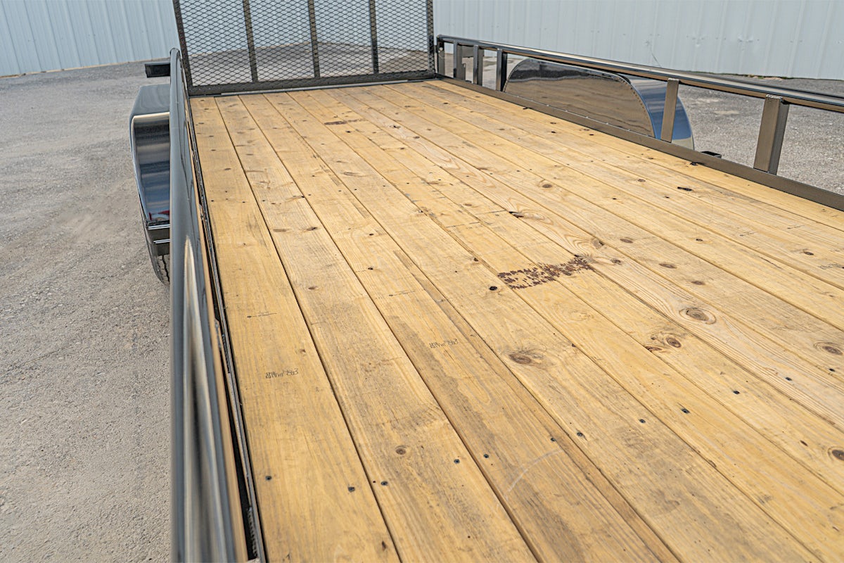 Texas Bragg 18'x83" Utility Trailer w/ 4' Gate (U2) - Image 6