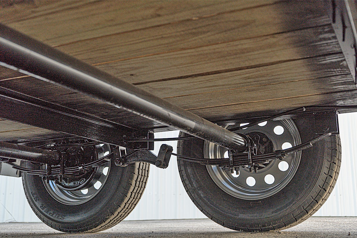 Texas Bragg 18'x83" Utility Trailer w/ 4' Gate (U2) - Image 10