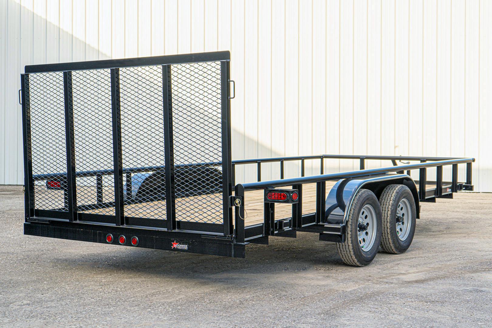 Texas Bragg 18'x83" Utility Trailer w/ 4' Gate (U2) - Image 13