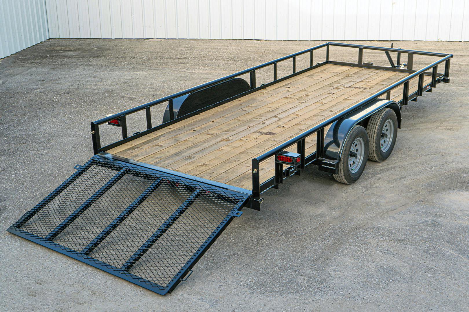 Texas Bragg 18'x83" Utility Trailer w/ 4' Gate (U2) - Stock #83485 - Image 12 of 14