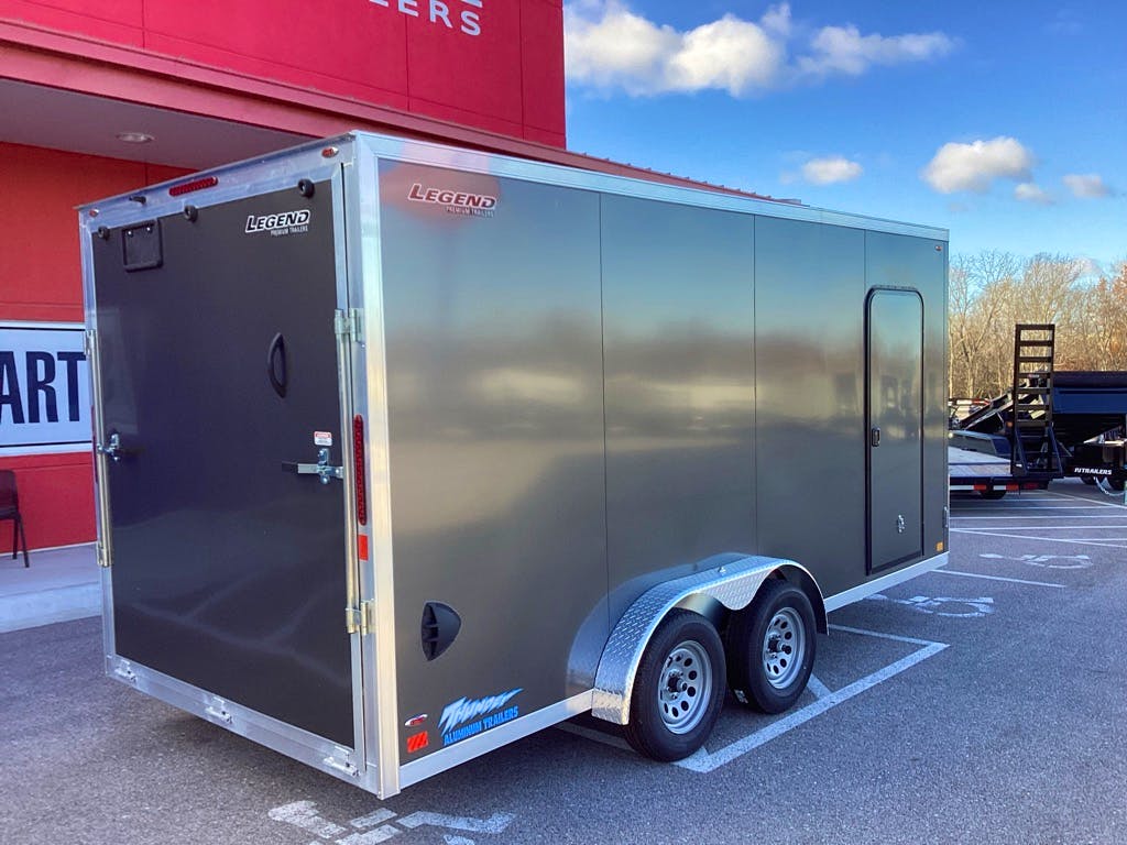 Legend 7'x16' Enclosed Cargo Trailer w/ Rear Ramp Door (C2) - Image 3