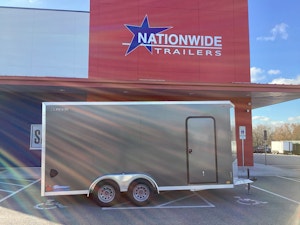 Legend 7'x16' Enclosed Cargo Trailer w/ Rear Ramp Door (C2)