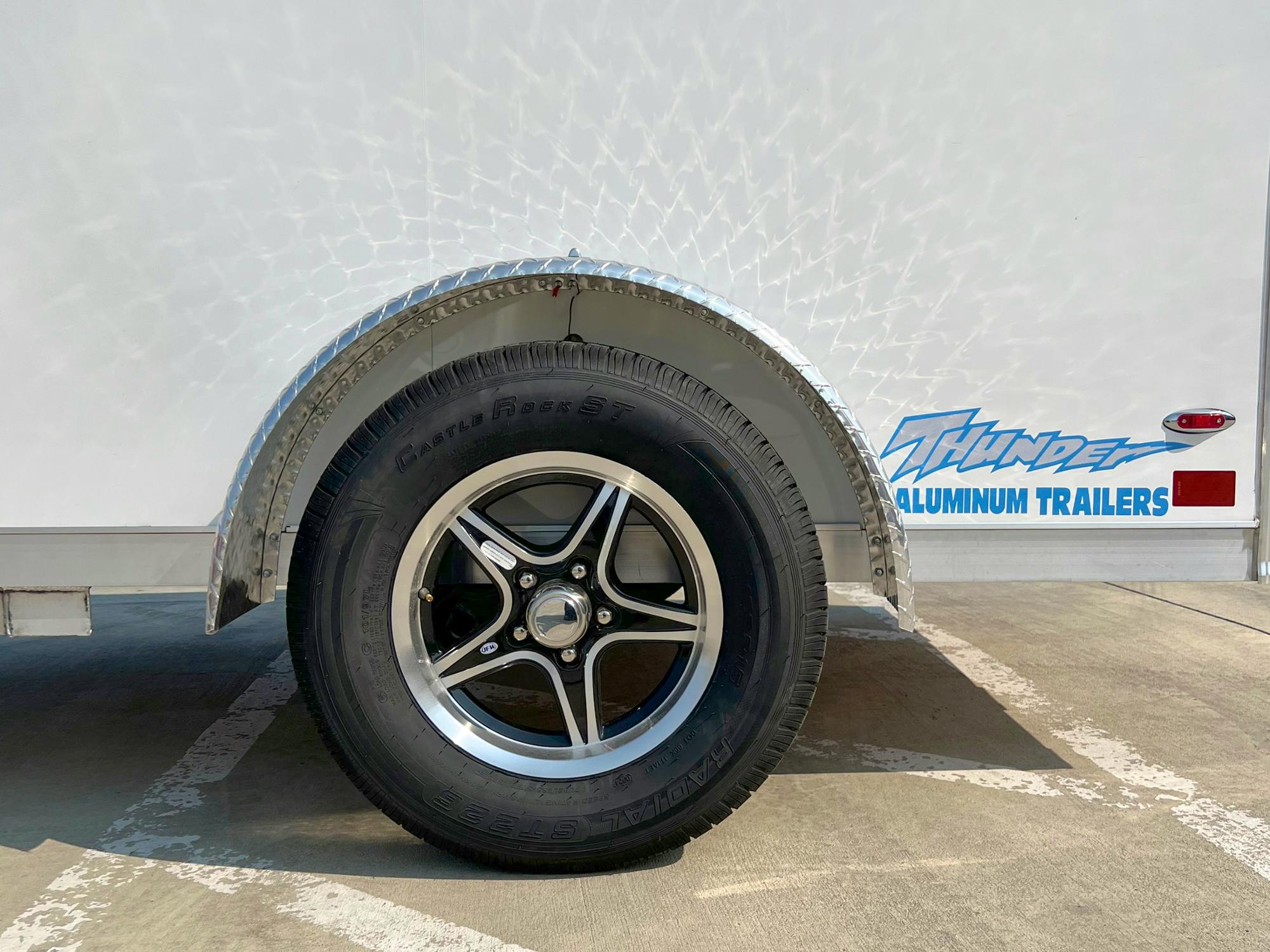 Legend 5'x8' Enclosed Cargo Trailer w/ Rear Barn Doors - Image 3