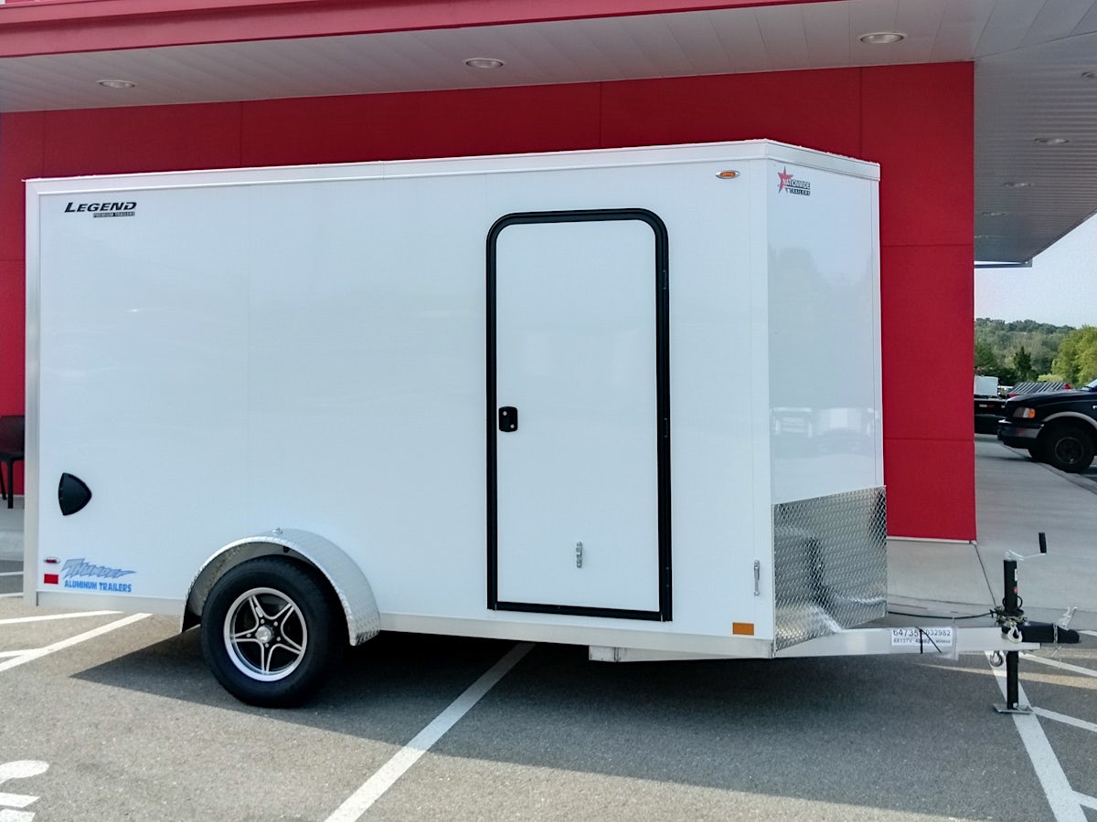 Legend 6'x12' Enclosed Cargo Trailer w/ Rear Ramp Door (C1) - Image 2