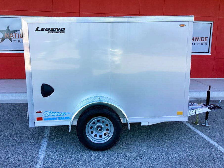 Legend 5'x8' Enclosed Cargo Trailer w/ Rear Barn Doors - Stock #83531 - Image 3 of 5