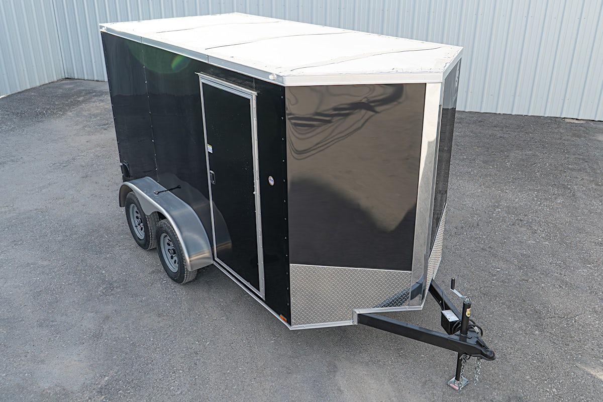Spartan 6'x12' Enclosed Cargo Trailer w/ Rear Ramp Door (C2) - Image 4