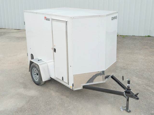 Compass 5'x8' Enclosed Cargo Trailer w/ Rear Ramp Door (C1)