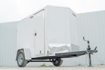 Compass 5'x8' Enclosed Cargo Trailer w/ Rear Ramp Door (C1) Stock #83547 - Thumbnail 3