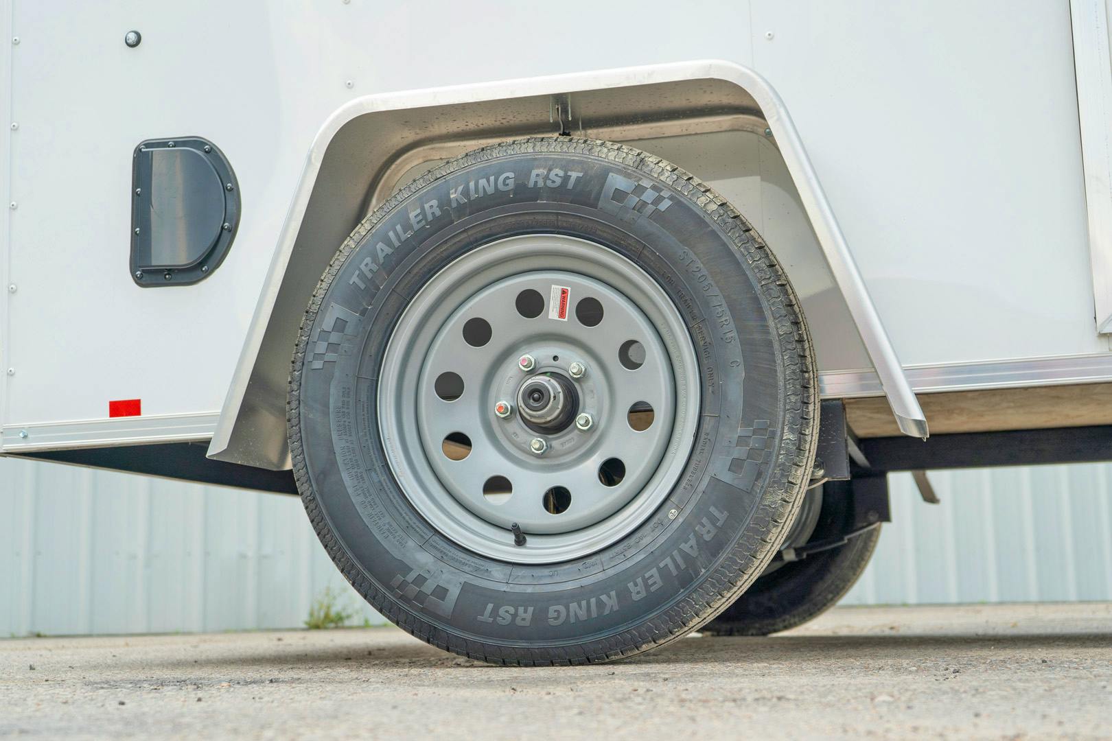 Compass 5'x8' Enclosed Cargo Trailer w/ Rear Ramp Door (C1) - Stock #83547 - Image 9 of 17