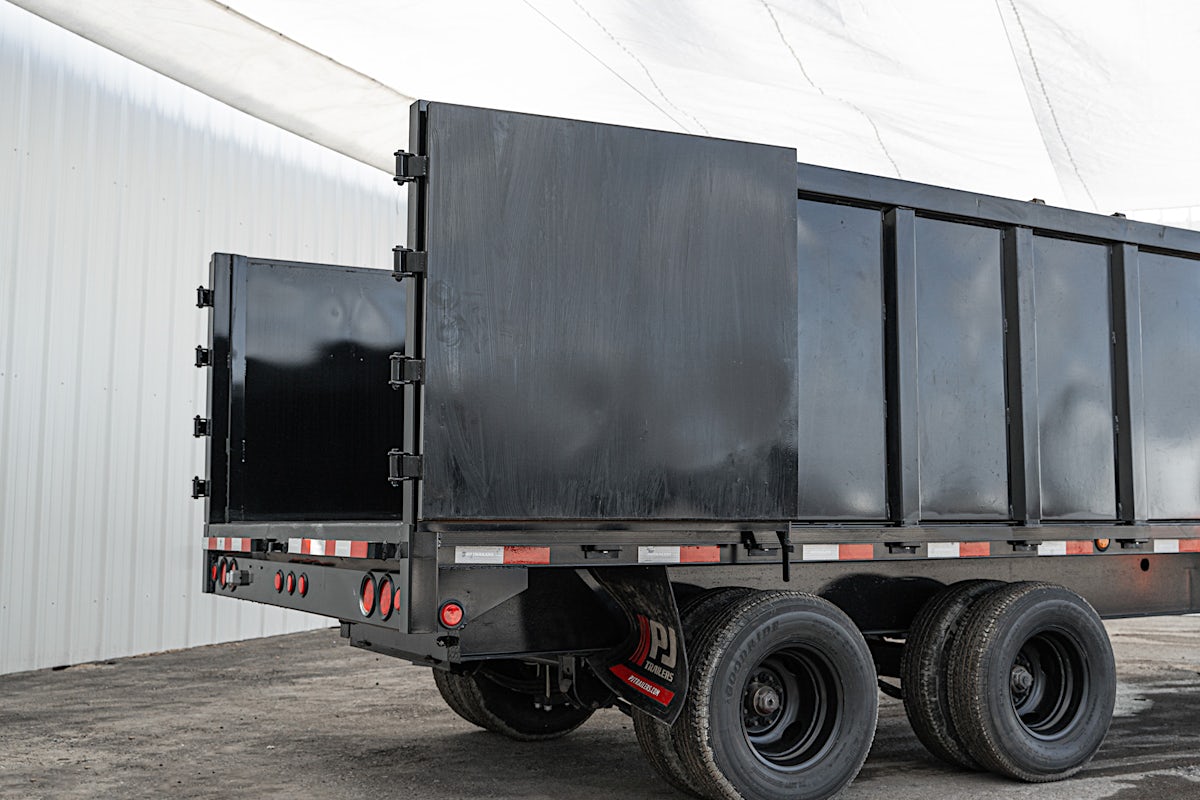 PJ Trailers 20'x96" Gooseneck Dual Dump Trailer w/ 4' Sides (DD) - Image 18