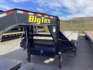 Big Tex USED 40'x102" Gooseneck Flatbed Trailer w/ 5' Dovetail