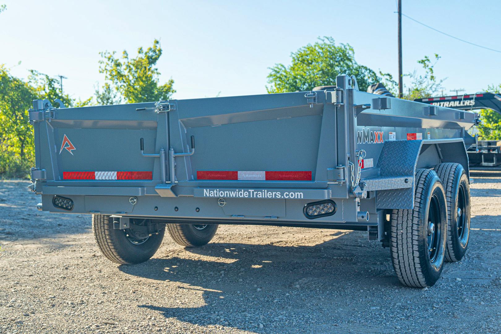 RawMaxx GDX 14' × 83" 14K Dump Trailer