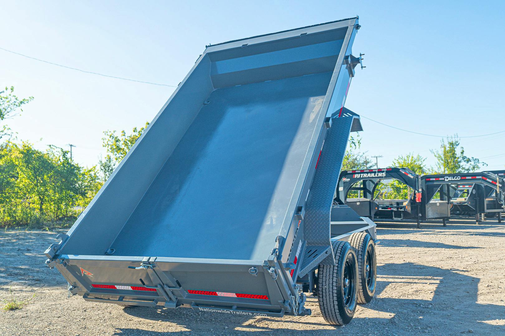 RawMaxx GDX 14' × 83" 14K Dump Trailer