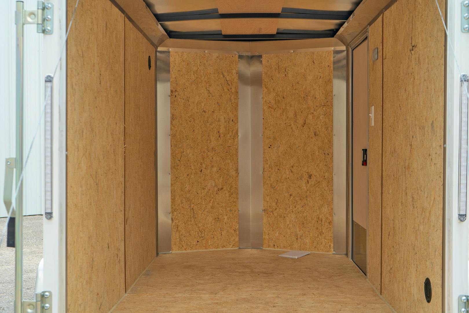 Compass 5'x8' Enclosed Cargo Trailer w/ Rear Ramp Door (C1)