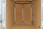 Compass 5'x8' Enclosed Cargo Trailer w/ Rear Ramp Door (C1) Stock #83620 - 12 more images