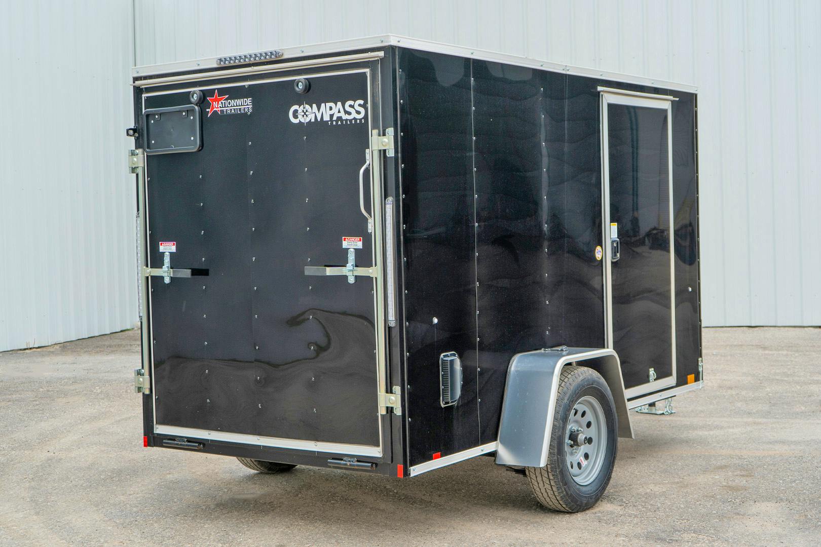 Compass 5'x10' Enclosed Cargo Trailer w/ Rear Ramp Door (C1) - Image 13