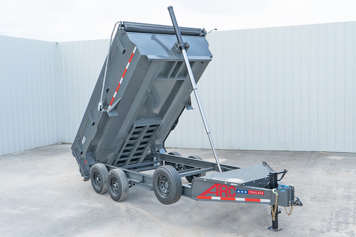 ARC Trailers 14'x83" Telescopic Dump Trailer w/ 3' Sides (BDT) - Image 3