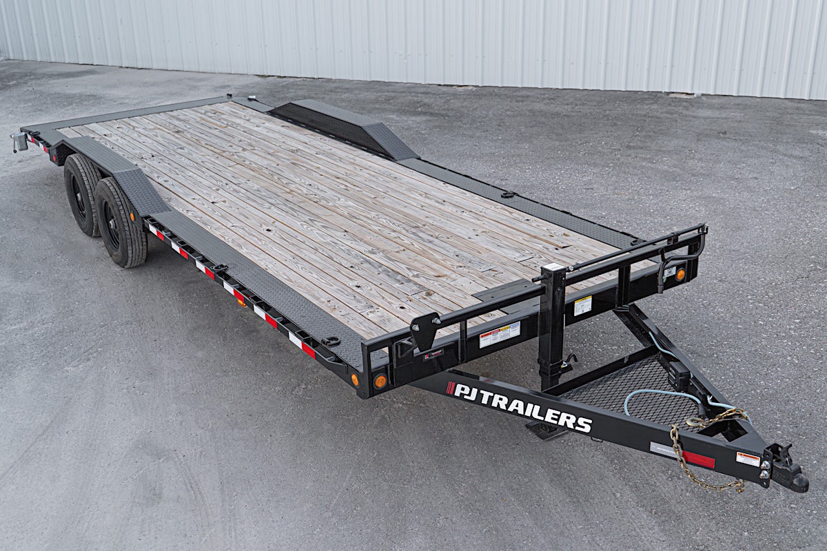 PJ Trailers 24'x102" 6" Channel Super-Wide Equipment Trailer (B6) - Image 2