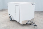 Compass 6'x12' Enclosed Cargo Trailer w/ Rear Ramp Door (C1) Stock #83667 - Thumbnail 1