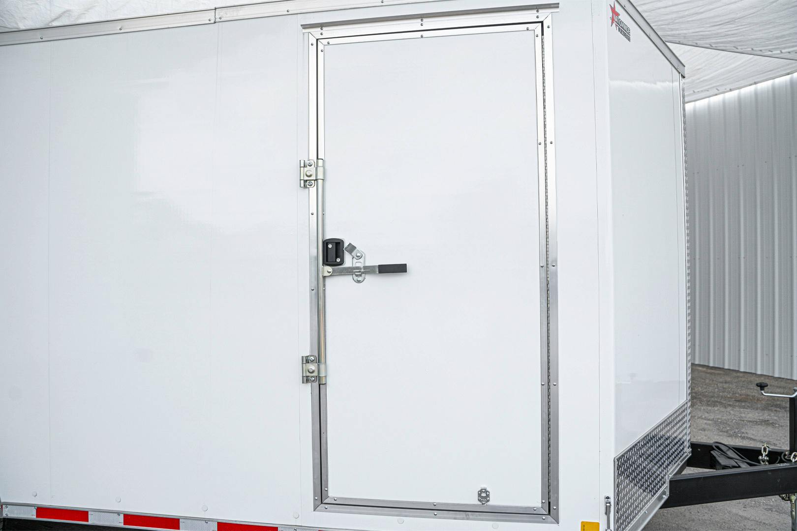 CellTech 8.5'x16' All-Steel Enclosed Cargo Trailer w/ Rear Ramp Door (C2) - Stock #83668 - Image 3 of 14