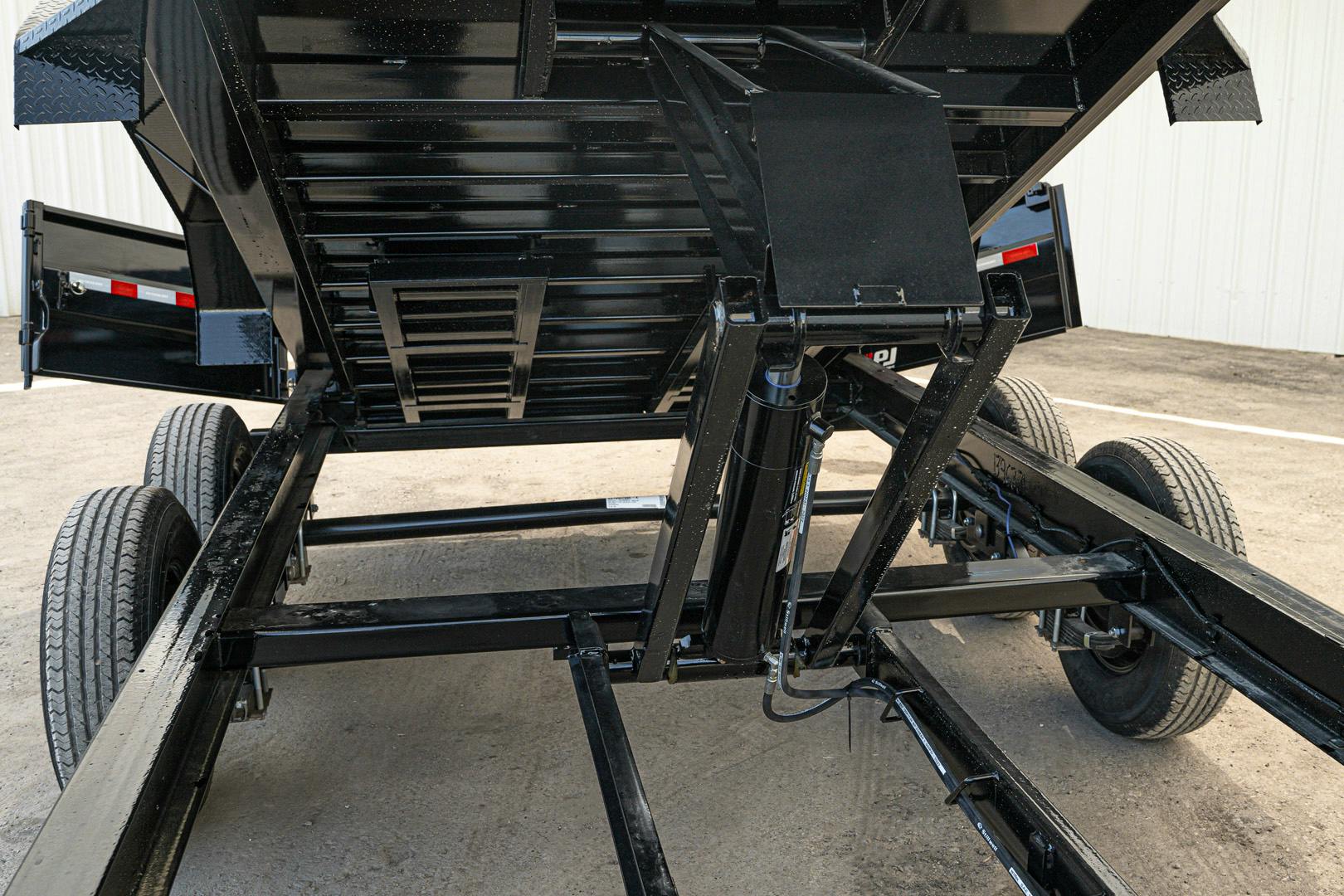 PJ Trailers 16'x83" Low Pro Dump Trailer w/ 2' Sides (DL) - Image 19