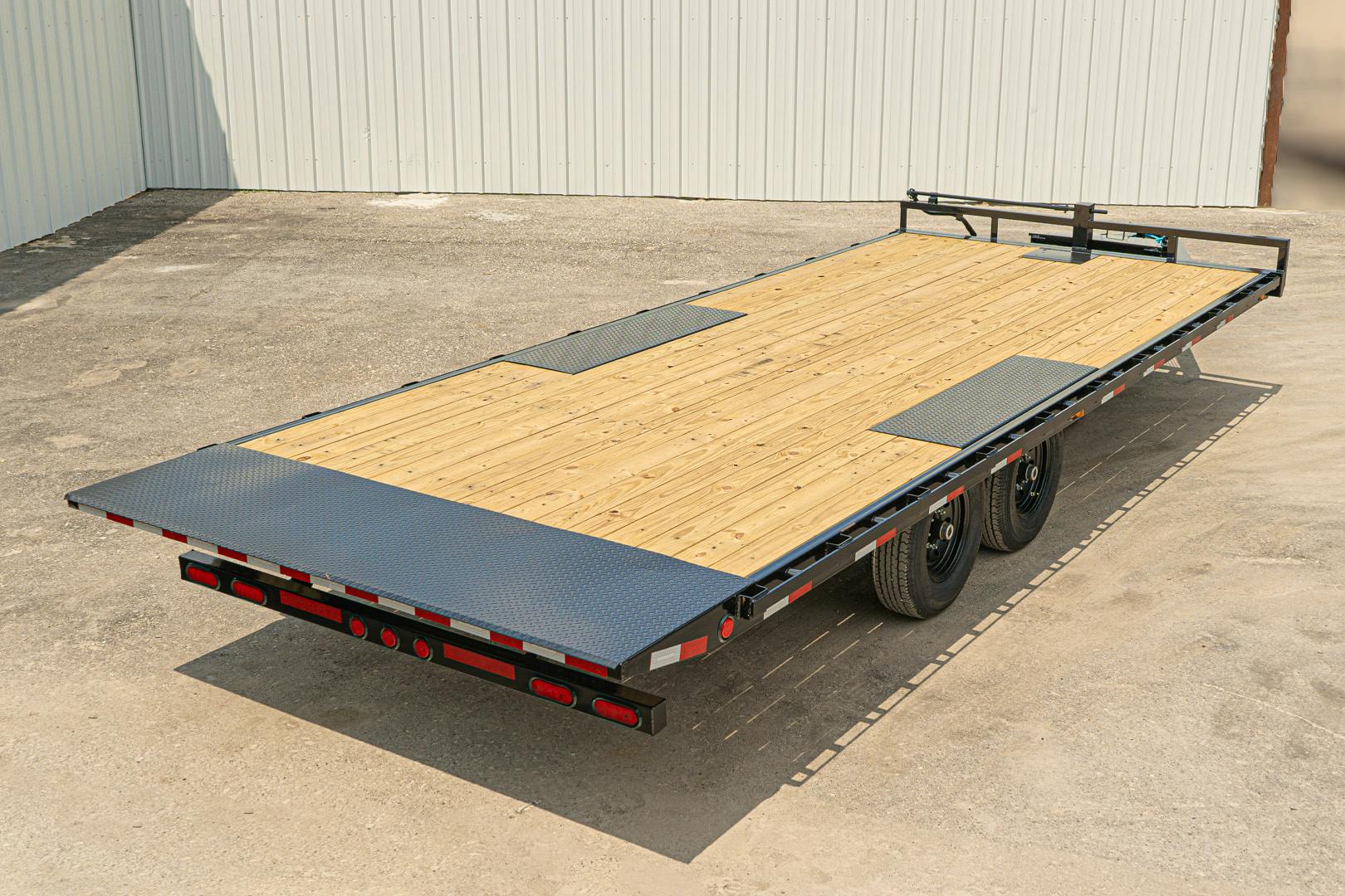 PJ Trailers 22'x102" Deckover Power Tilt Trailer (T8) - Image 19