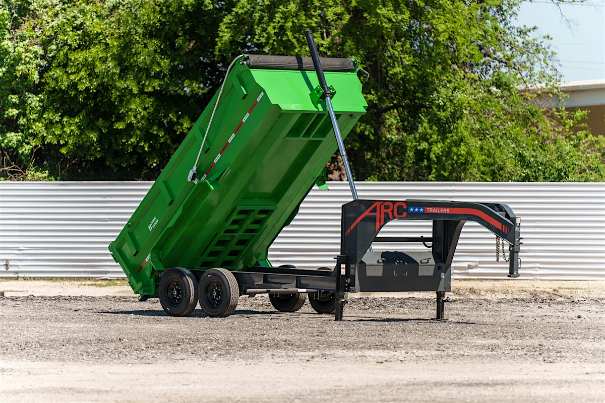 ARC Trailers 14'x83" Gooseneck Telescopic Dump Trailer w/ 3' Sides (GDT) - Stock #83732 - Image 2 of 4 ARC Trailers 14'x83" Gooseneck Telescopic Dump Trailer w/ 3' Sides (GDT) - Stock #83732 - Image 2 of 4