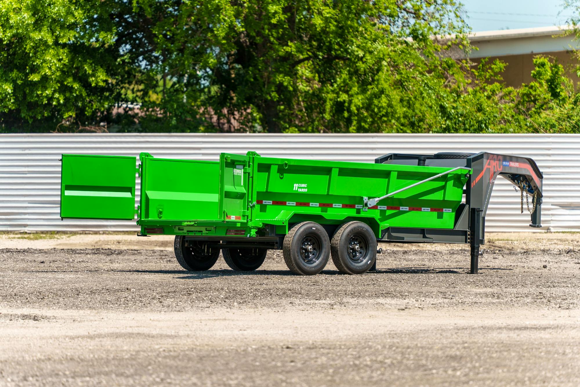 ARC Trailers 14'x83" Gooseneck Telescopic Dump Trailer w/ 3' Sides (GDT) - Stock #83732 - Image 4 of 4