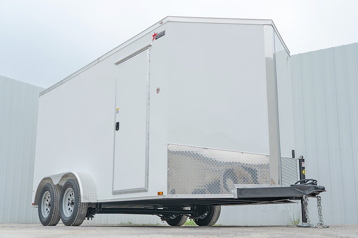 Spartan 7'x14' Enclosed Cargo Trailer w/ Rear Ramp Door (C2) - Image 3