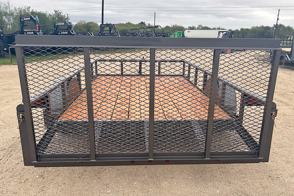 Texas Bragg 14'x77" Utility Trailer w/ 3' Gate & 2' Dovetail (U2) - Image 4