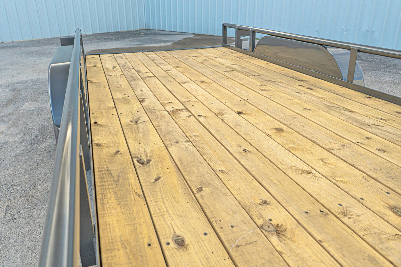 Texas Bragg 14'x83" Utility Trailer w/ Slide-In Ramps (U2) - Stock #83788 - Image 5 of 8