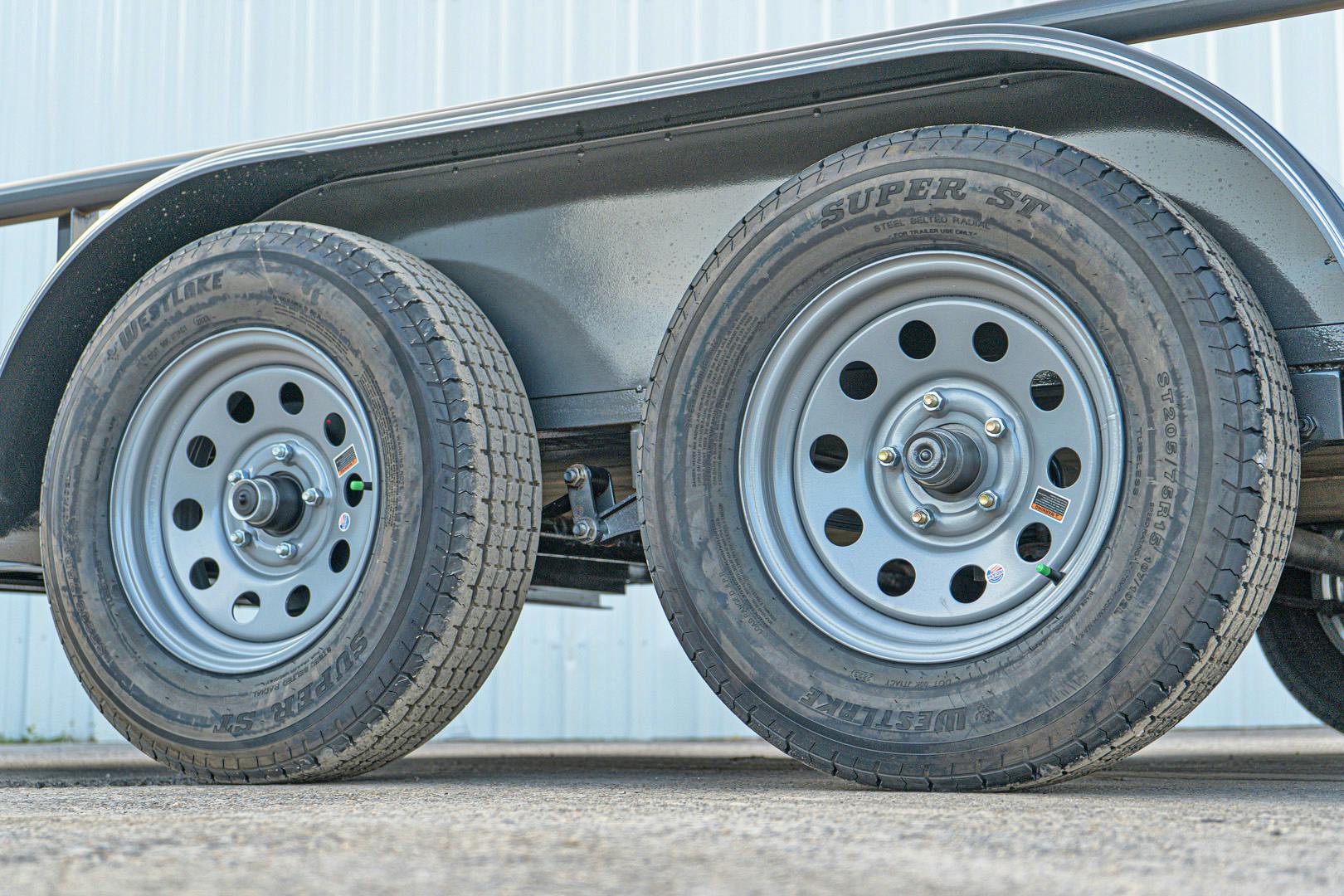 Texas Bragg 14'x83" Utility Trailer w/ Slide-In Ramps (U2) - Stock #83788 - Image 8 of 8