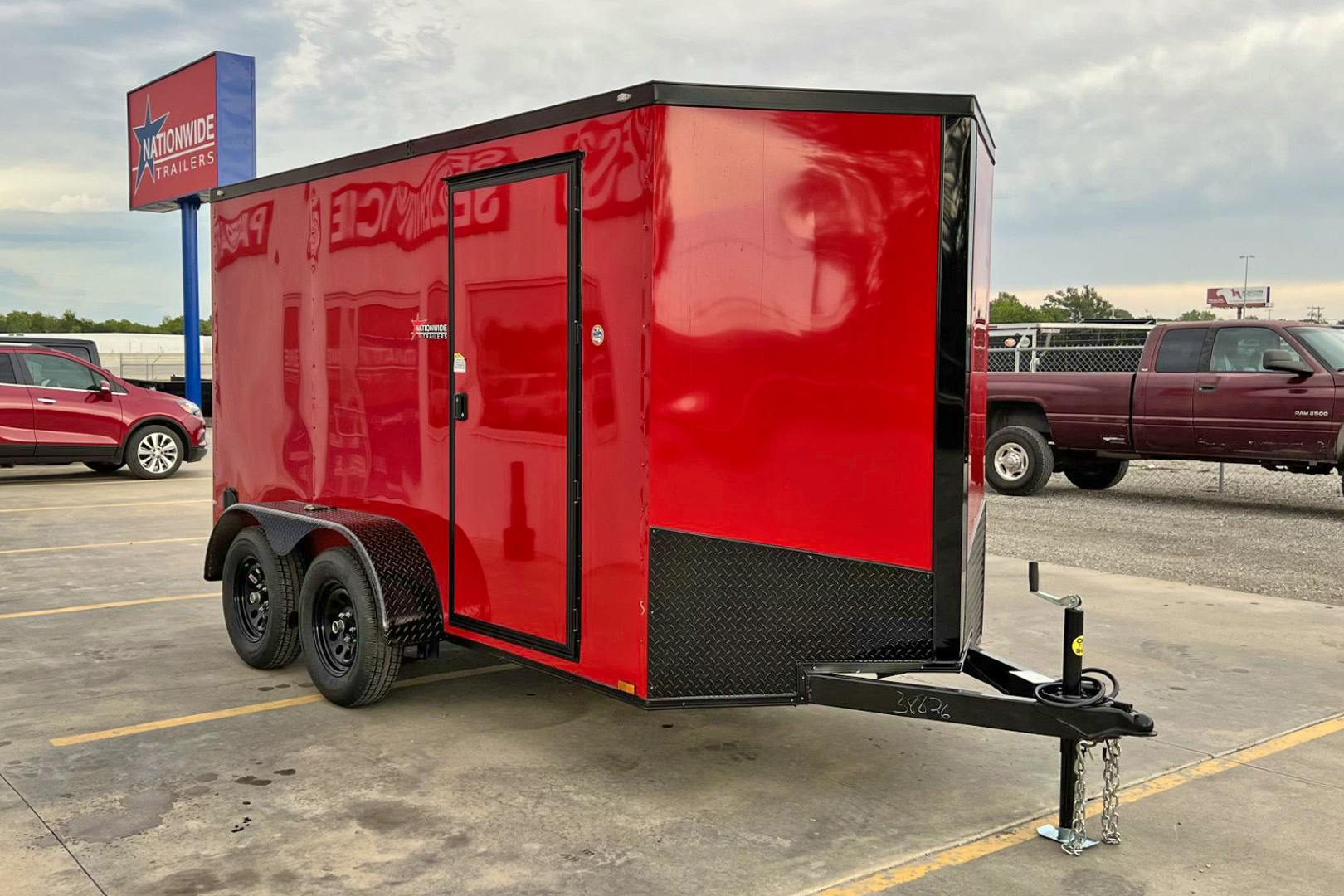 Spartan 6'x12' Enclosed Cargo Trailer w/ Rear Ramp Door (C2) - Image 2