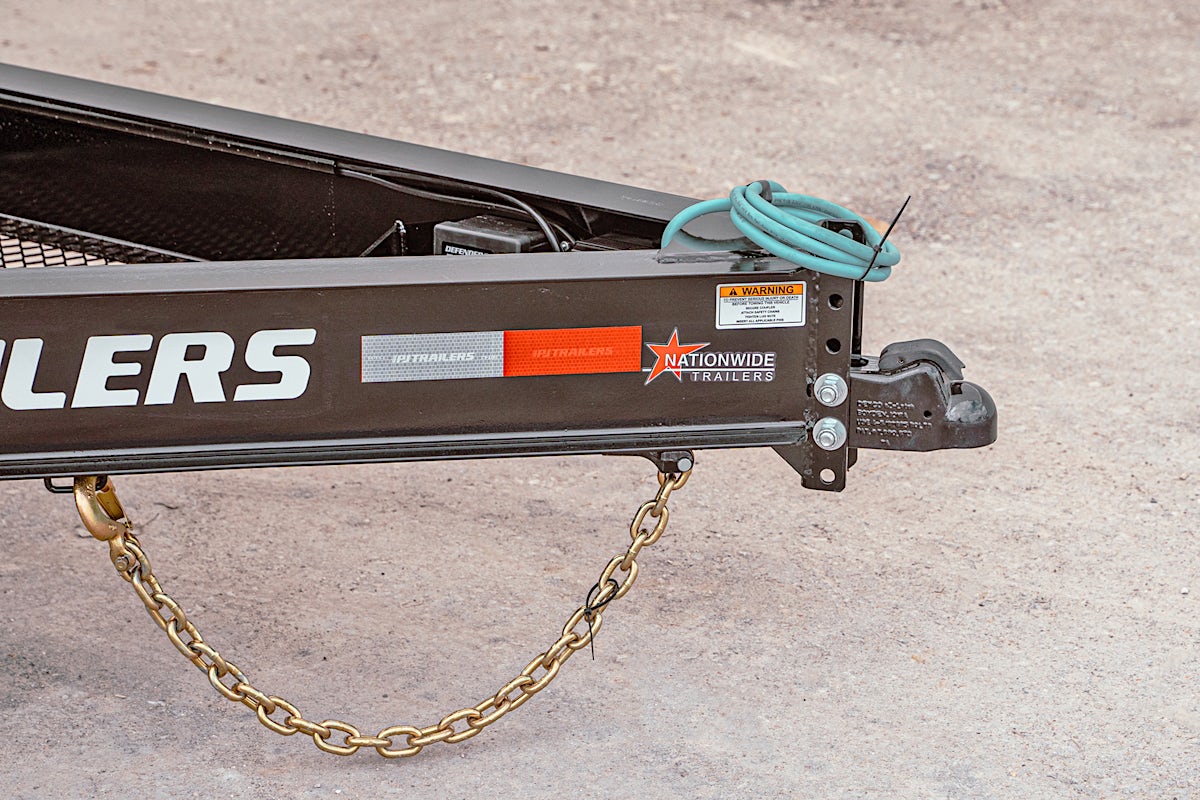 PJ Trailers 24'x102" 8" I-Beam Deckover Flatbed Trailer (F8) - Image 5