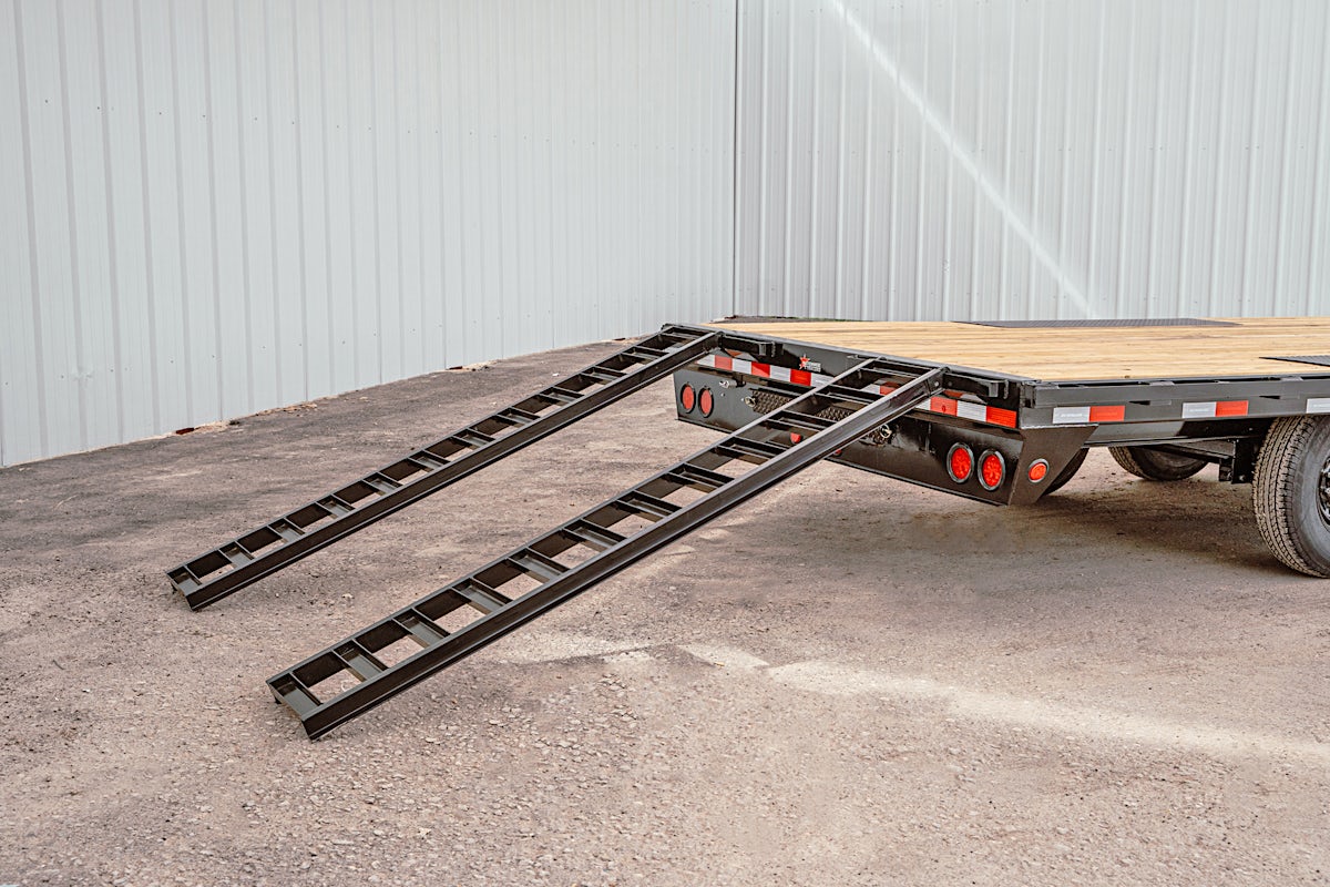 PJ Trailers 24'x102" 8" I-Beam Deckover Flatbed Trailer (F8) - Image 12