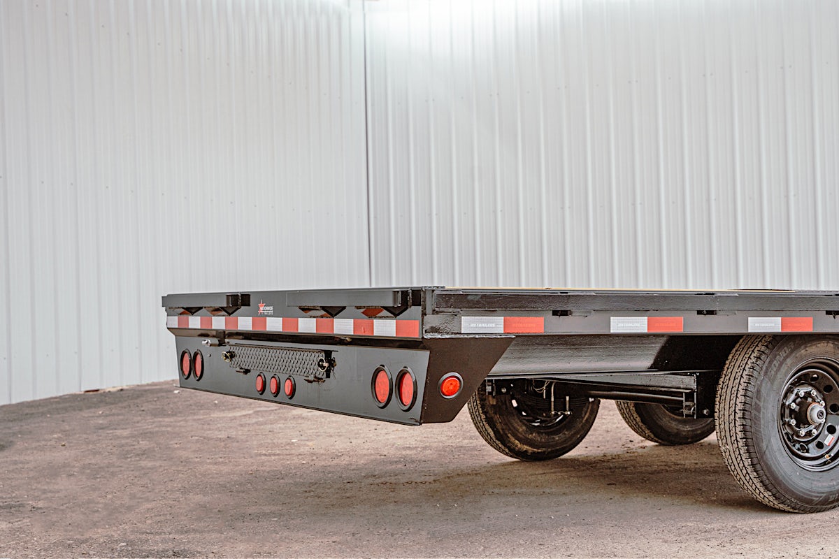 PJ Trailers 24'x102" 8" I-Beam Deckover Flatbed Trailer (F8) - Image 13