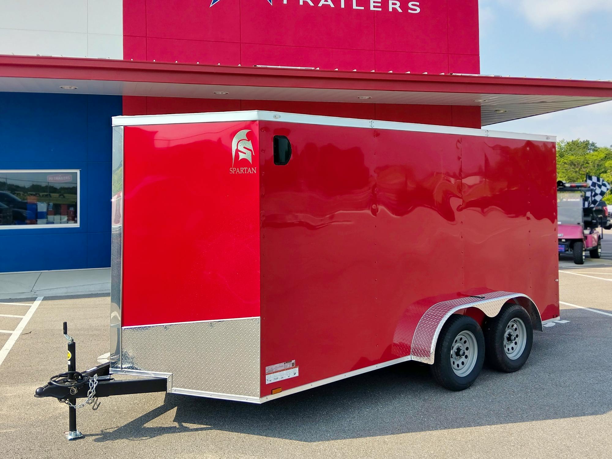 Spartan 7'x14' Enclosed Cargo Trailer w/ Rear Ramp Door (C2) - Image 3