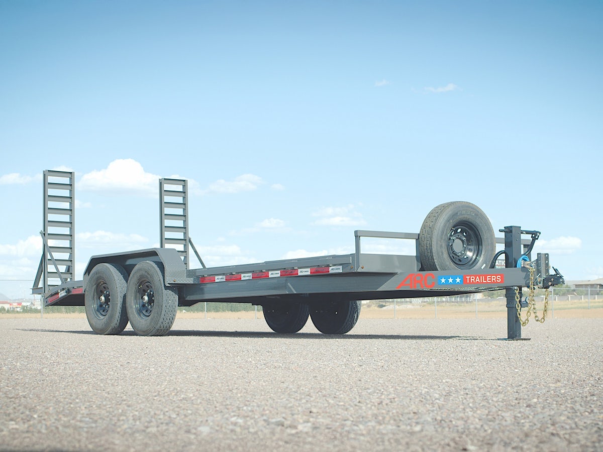 ARC Trailers 20'x83" General Purpose 14K Equipment Trailer (BEG) - Image 1