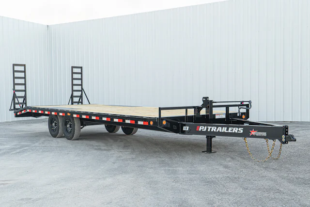 PJ Trailers 24'x102" 8" I-Beam Deckover Flatbed Trailer (F8)