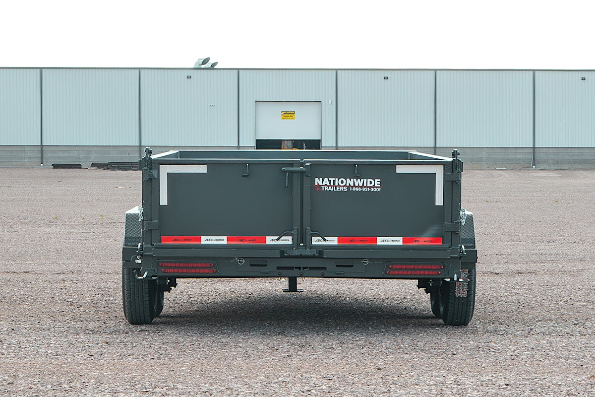 ARC Trailers 14'x83" Scissor Lift Dump w/ 2ft Sides (BDZ) - Image 4