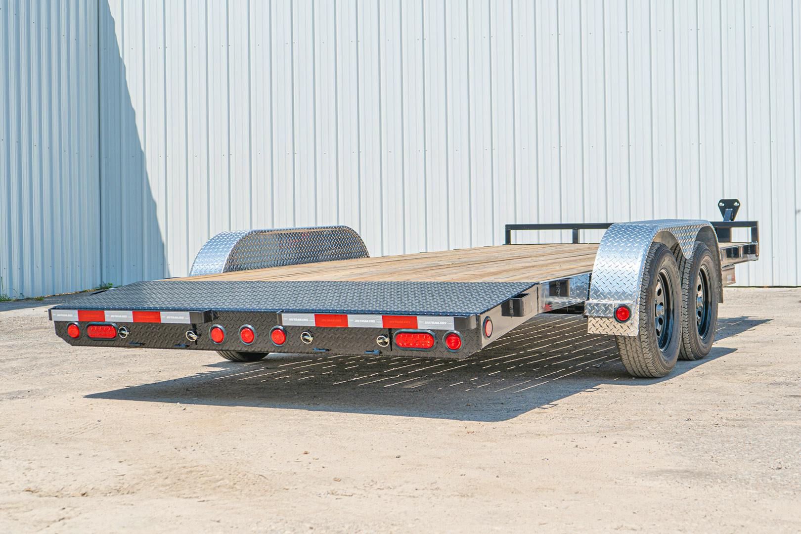PJ Trailers 18'x83" 5" Channel Car Trailer (C5) - Image 5