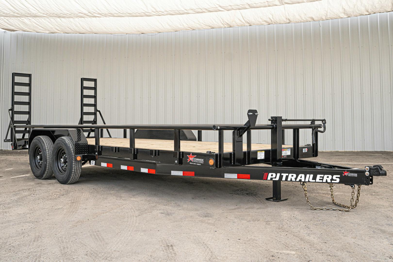 PJ Trailers 20'x83" 6" Channel Equipment Trailer (CC) - Stock #83910 - Image 3 of 14