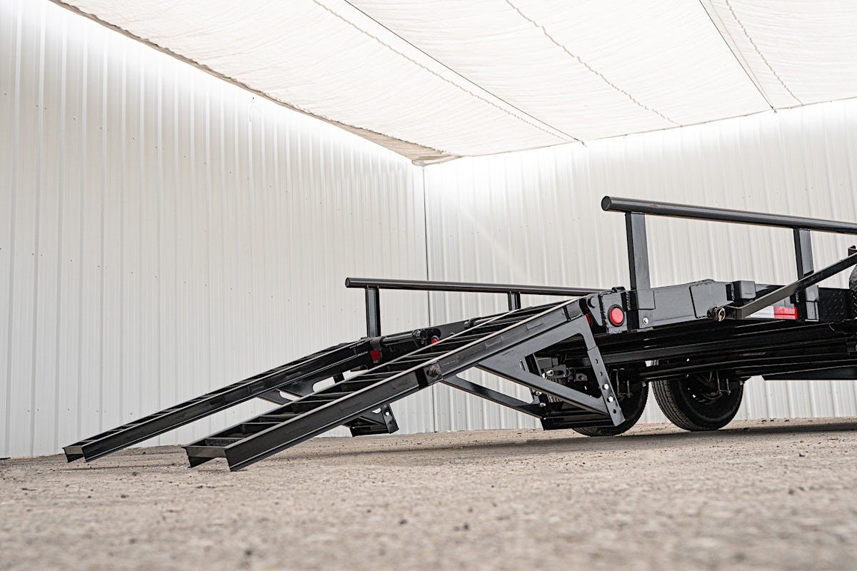 PJ Trailers 20'x83" 6" Channel Equipment Trailer (CC) - Image 13