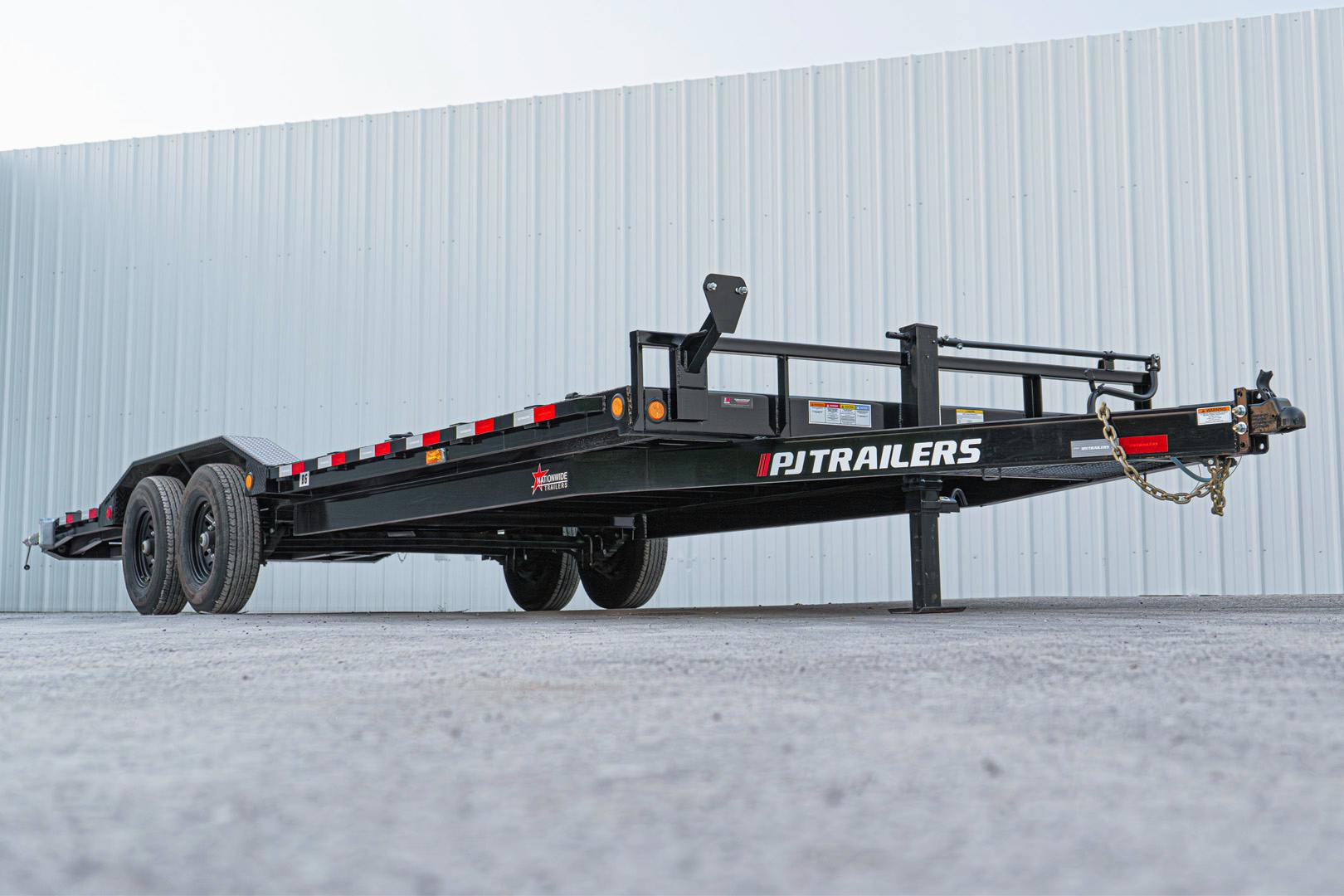 PJ Trailers 24'x102" 6" Channel Super-Wide Equipment Trailer (B6) - Stock #83911 - Image 4 of 17