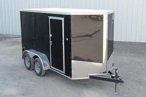 Spartan 6'x12' Enclosed Cargo Trailer w/ Rear Ramp Door (C2)