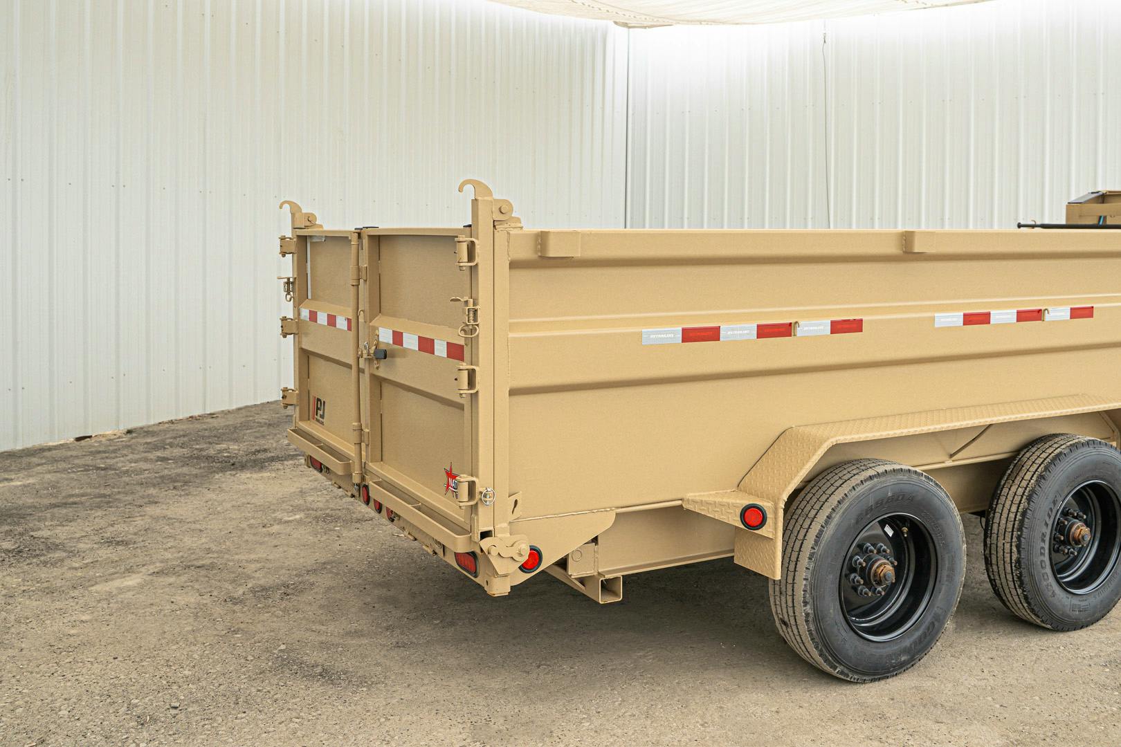 PJ Trailers 16'x83" Gooseneck HD Low Pro Dump Trailer w/ 3' Sides (DE) - Image 13