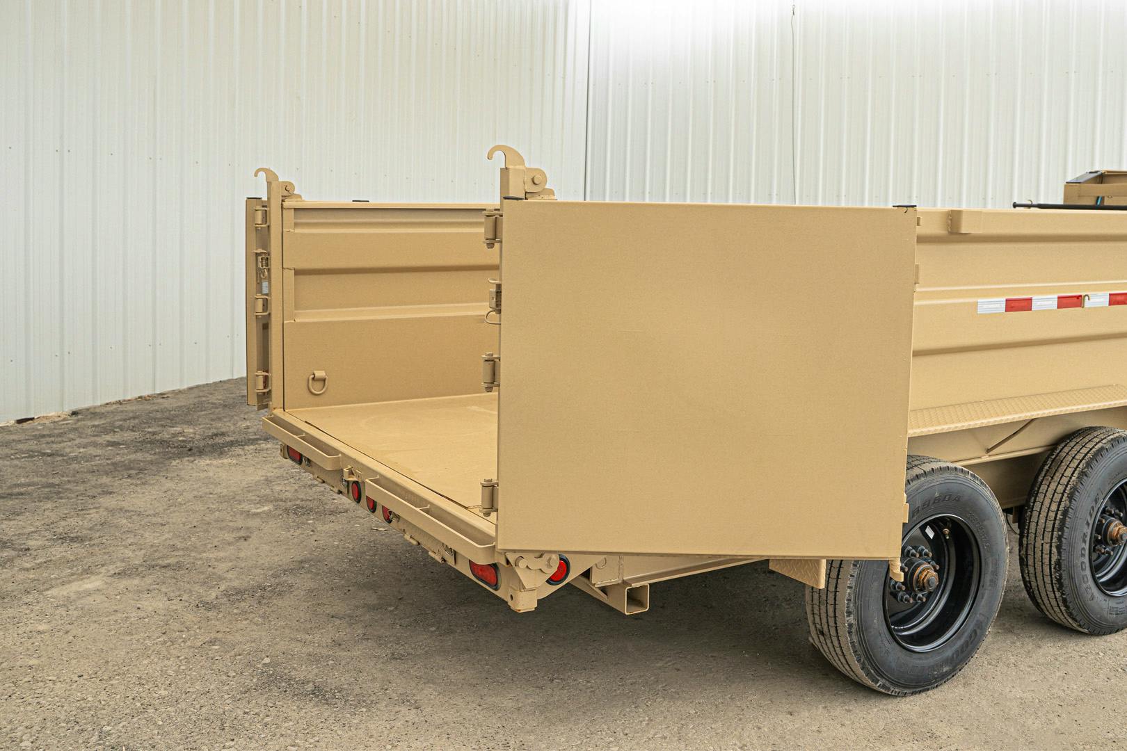 PJ Trailers 16'x83" Gooseneck HD Low Pro Dump Trailer w/ 3' Sides (DE) - Image 14