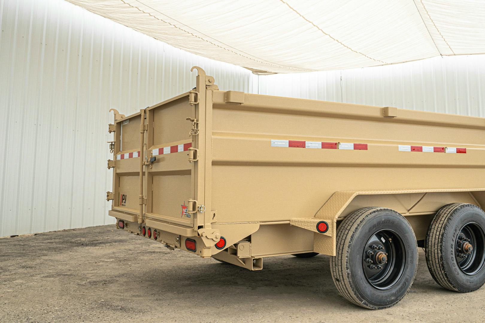 PJ Trailers 16'x83" Gooseneck HD Low Pro Dump Trailer w/ 3' Sides (DE) - Image 16