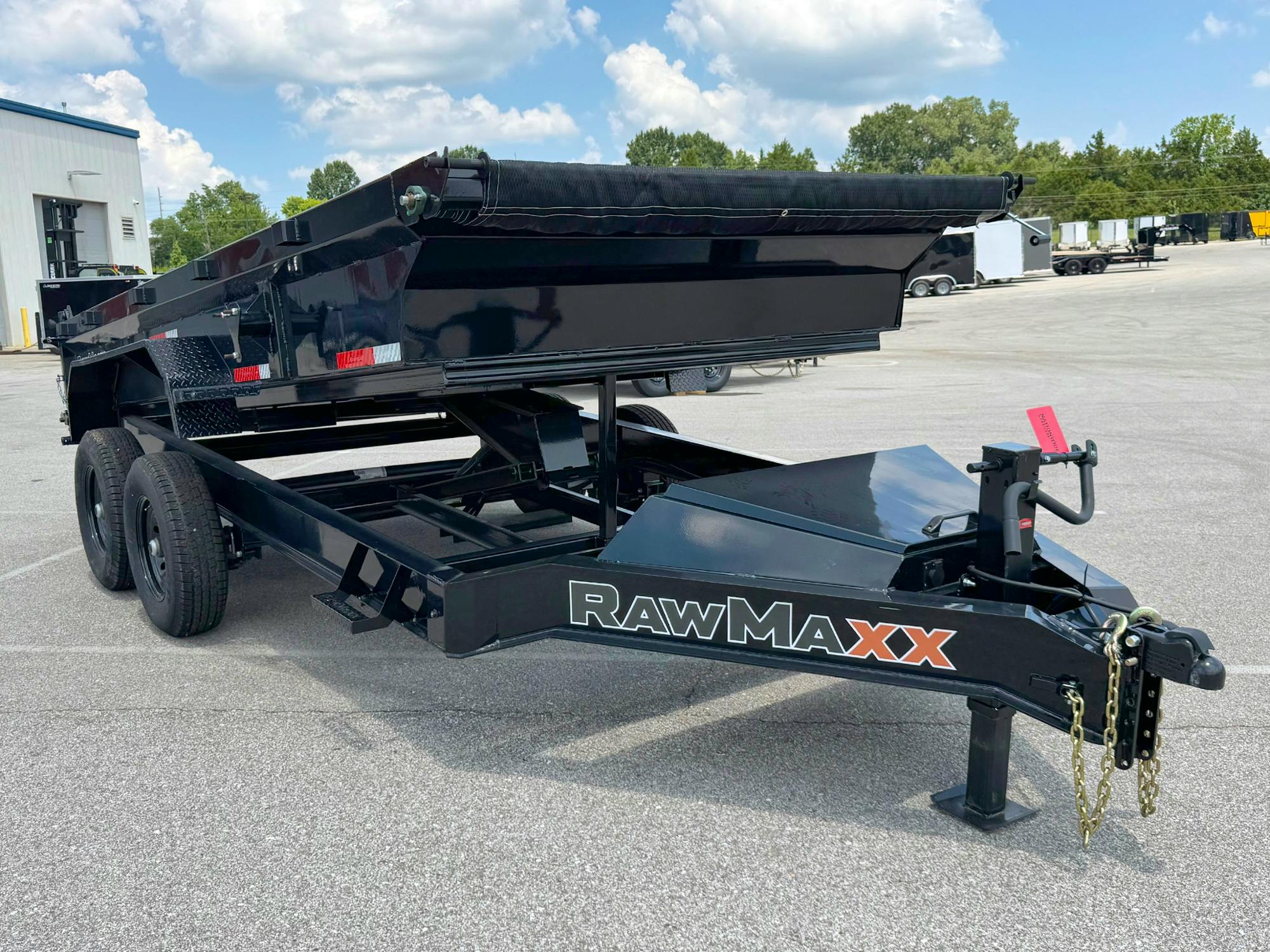 RawMaxx GDX 14' × 83" 14K Dump Trailer